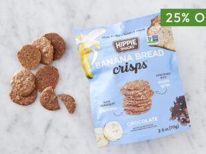 Banana Bread Crisps Chocolate