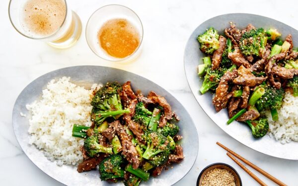 Beef & Broccoli with Black Bean Sauce