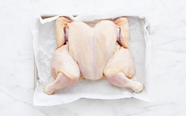 Brined Spatchcocked Chicken (Frozen)