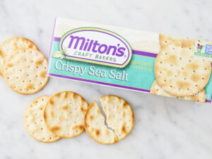 Crispy Sea Salt Gourmet Crackers
