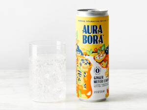 Ginger Meyer Lemon Sparkling Water