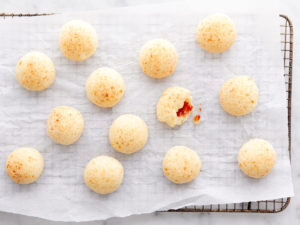 Guava Jelly-Stuffed Cheese Bread