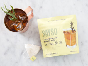 Honey Rosemary Moscow Mule Cocktail Sachets