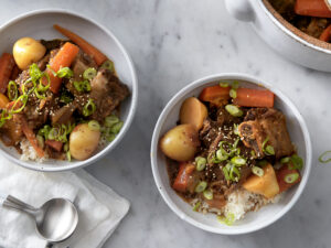 Momofuku Braised Short Ribs with Ginger & Sake