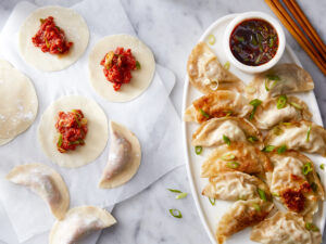 Momofuku Spicy Pork Dumplings