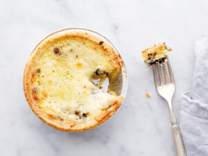 Mushroom Quiche