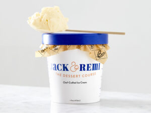 Orange Bay Leaf Ice Cream