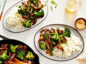 Orange Beef with Broccoli