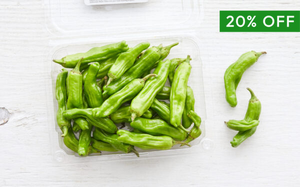 Organic & Fair Trade Shishito Peppers (Mexico)