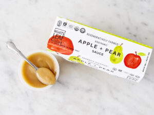 Organic Biodynamic Apple + Pear Sauce