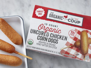 Organic Chicken Corn Dogs