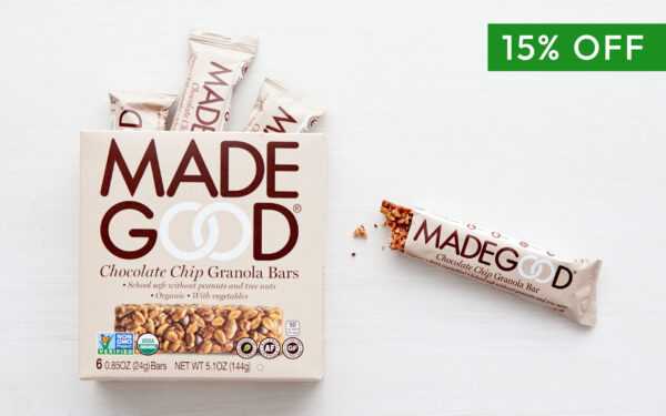 Organic Chocolate Chip Granola Bars