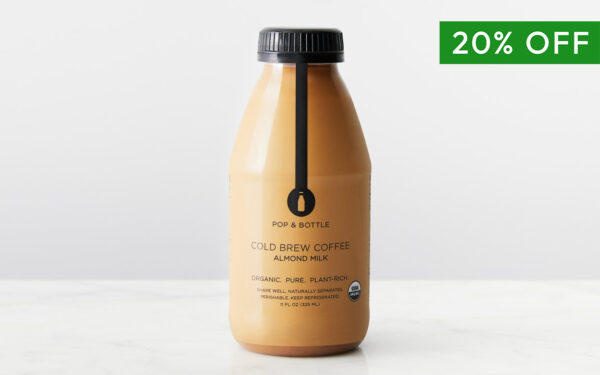 Organic Cold Brew Coffee Almond Milk