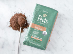 Organic French Roast Ground Coffee Bag