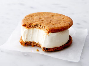 Organic Gluten-Free & Vegan Vanilla Bean Ice Cream Sandwich
