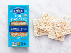 Organic Lightly Salted Brown Rice Thin Stackers