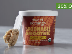 Organic Peanut Butter Plant-Based Smoothie Cup