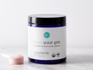 Organic Probiotics with Prebiotic Powder Apple Raspberry