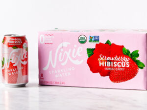 Organic Strawberry Hibiscus Sparkling Water