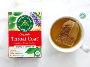 Organic Throat Coat Tea Bags