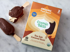 Organic Vegan Salted Caramel in Chocolate Coconut Ice Cream Bars
