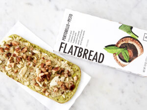 Portobello + Pesto Flatbread