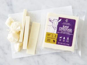 Raw Cheddar Goat Milk Cheese