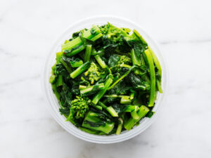 SautÃ©ed Greens with Chili and Garlic