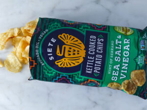 Sea Salt, Vinegar & Hint of Serrano Potato Chips