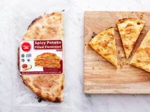 Spicy Potato-Filled Flatbreads
