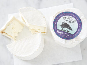 Truffle Tremor Mini Ripened Goat Milk Cheese