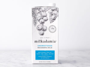 Unsweetened Macadamia Nut Milk