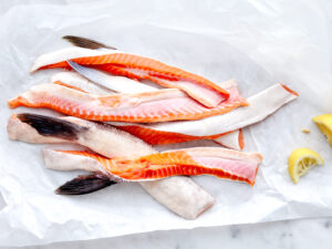 Wild Alaskan Salmon Bellies (Frozen)